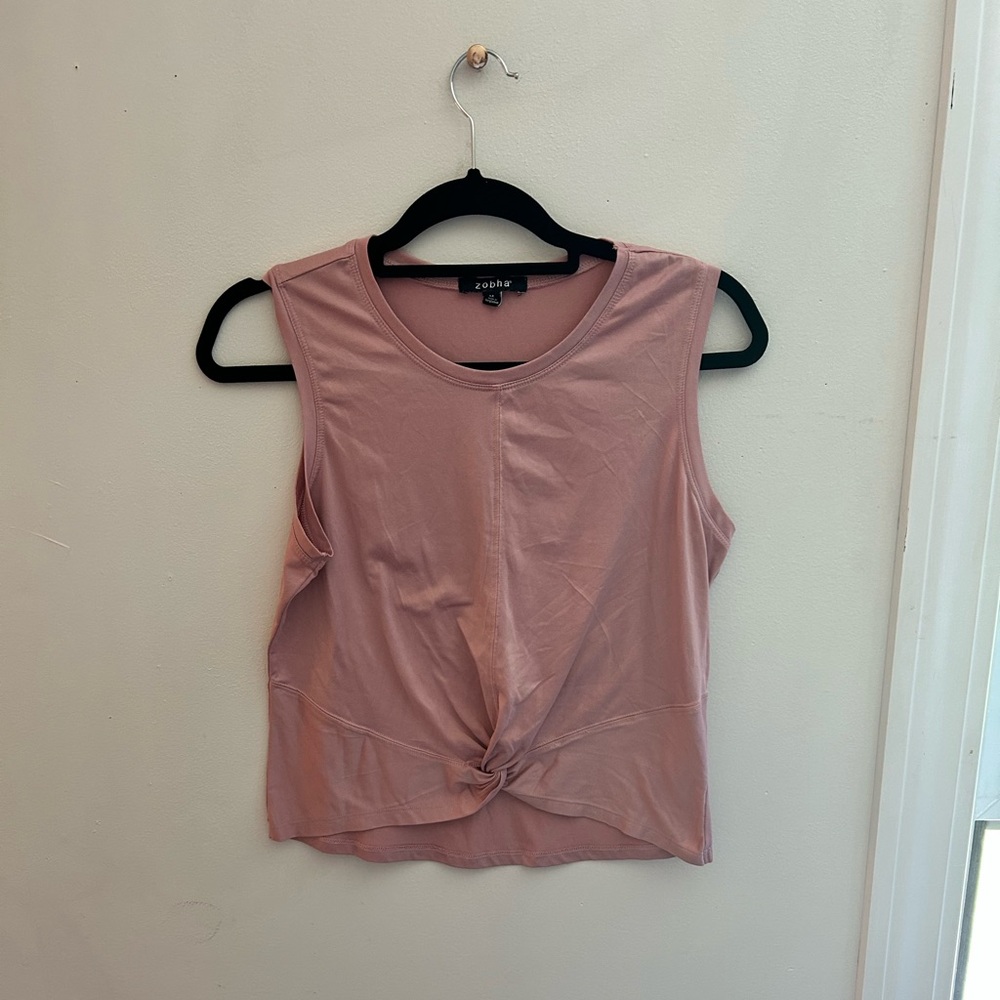 Zobha Knotted Tank Top